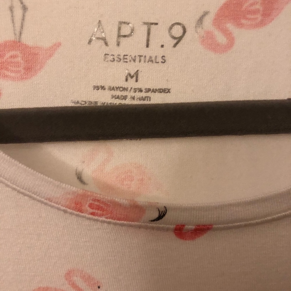 Flamingo Pattern Top - Picture 7 of 7